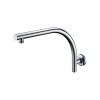 Rund Round Curve Shower Arm Chrome ,Matt Black ,Brushed Nickel ,Brushed Gold ,Gun Metal  Grey