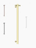 Heated Vertical Towel Rail & Ladder 900mm Brushed Champagne Gold , Graphite , Brushed Bronze , Matt White Heated Vertical Towel Rail & Ladder 900mm Brushed Champagne Gold , Graphite , Brushed Bronze , Matt White
