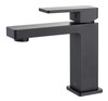 Ikon Ceram Basin Mixer Tap Matt Black 
