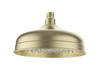 Clasico Shower Head Chrome , Matt Black, Brushed Nickel , Brushed Gold
