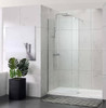 Frameless Fixed Panel with Wall Channel Frameless Fixed Panel with Wall Channel