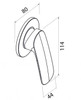 Hudson Wall Mixer Brushed Nickel Hudson Wall Mixer Brushed Nickel