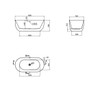 Nora Freestanding Bath 1500mm or 1700mm