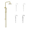 Elle 316  Stainless steel Twin Shower   - Outdoor Elle 316  Stainless steel Twin Shower   - Outdoor