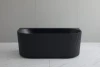 Ceto Bari Groove Fluted Back To Wall FreeStanding Bath