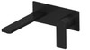 Ruki Wall Mixer Spout Combination Unit - Matt Black