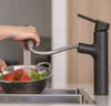 Taqua T-5 Pull-Out Mixer Tap with Built-in Filtration Matt Black - 3 Way Filter Tap