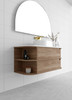 Avion Wall Hung Vanity with Open Shelf, Bench Top & Basin Avion Wall Hung Vanity with Open Shelf, Bench Top & Basin