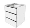 Kitchen Cabinet - Base Carcase with ThreeFinger Pull Drawers - Varies Finishes