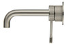 Mica Fluted Stainless steel Wall Mixer Combo & Spout - Matt Black, Brushed Nickel, Gun Metal Grey and French Gold  Mica Fluted Stainless steel Wall Mixer Combo & Spout - Matt Black, Brushed Nickel, Gun Metal Grey and French Gold