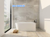 Nova 1400mm  Corner Gloss White Bathtub 