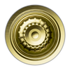 Stainless Steel Kitchen Sink Basket Waste Plug - BRUSHED GOLD Stainless Steel Kitchen Sink Basket Waste Plug - BRUSHED GOLD