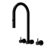 Retractable Wall Spout 304 Stainless Steel  Matt Black Retractable Wall Spout 304 Stainless Steel  Matt Black