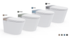 AquaLuxe ST012 Intelligent Smart Toilet with Remote Control, Auto Flush & Lid & More AquaLuxe ST012 Intelligent Smart Toilet with Remote Control, Auto Flush & Lid & More
