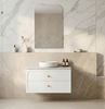 Marius Twin Hampton Shaker 900 mm Wall Hung Vanity - Optional Stone Bench Top