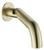 Mica Stainless steel Swivel Bath Spout – Curved French Gold 