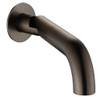 Mica Stainless steel Swivel Bath Spout – Curved Dusk Bronze
