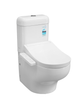 TOTO Hayon CW252PJT1WS Wall Faced Tornado Flush Toilet with S2 TCF33320GAU WASHLET (D-Shape)
