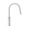 Mecca Smart Sensor Pull Out Kitchen Mixer Matt White
