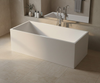 Normandy Lucerne Perfect Square Freestanding Bath Tub -1000 mm |1200mm |1300 mm |1400mm | 1500 mm  | 1700 mm