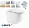 Raul 99 Pan With Geberit Inwall Cistern Alpha12 - Rimless