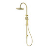 Ikon Linie Round Multi-Function Shower Set 250 mm Brushed Gold