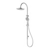 Ikon Linie Round Multi-Function Shower Set 250 mm Brushed Nickel