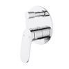 Sulu II Wall Basin/Bath Diverter Mixer Chrome 