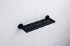 Linsol Lux Matt Black Shelf