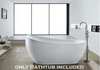 EGG SHAPE 1800mm Oval Freestanding Bath Tub 1800mm