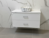 Marius Twin Hampton Shaker 601 - 899 mm Wall Hung Vanity - Optional Bench Top