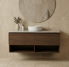 Infinity Short Wall Hung Vanity 910 - 1190 mm, Open Shelf - Optional Stone Bench Top