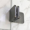 Wall Brackets for Frameless Shower Screen - Gun Metal