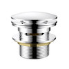 Bath Pop-up Waste 40mm With Removable Waste Overflow -Chrome