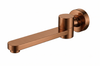 Lindy Swivel Bath Outlet Spout - Brushed Bronze/Copper