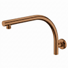 Rund Round Curve Shower Arm Brushed Bronze/Copper