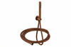 Normandy Brushed Bronze/Copper Round Microphone Hand Shower Holder Set 