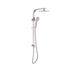 2 in 1 Round Shower Combo Brushed Nickel --- UNIVERSAL INLET