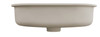 Bella Vista Doros Pilos Solid Surfurce Drop In or Undermount Basin with overflow 530x320x168mm