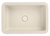 Bella Vista Thalios Pilos Solid Surfurce Drop In or Undermount Basin with overflow 530x360x168mm