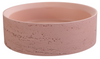 Bella Vista Thyra Rose Solid Surfurce Basin with overflow 380 x 380 x 125mm