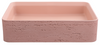 Bella Vista Astera Rose Solid Surfurce Basin with overflow 500 x 360 x 120mm