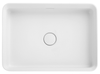 Bella Vista Astera Neige Solid Surfurce Basin with overflow 500 x 360 x 120mm