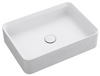 Bella Vista Astera Neige Solid Surfurce Basin with overflow 500 x 360 x 120mm