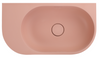 Bella Vista Elysia Rose Wall Hung Basin with overflow 500 x 275 x 150mm