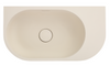 Bella Vista Elysia Pilos Wall Hung Basin with overflow 500 x 275 x 150mm