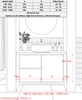 Wall to Wall Vanity 1090 mm to 1180 mm Evolution Tall - TimberGrain -  Optional Benchtop