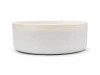 Round Above-Counter Basin Textured Exterior Finish with Matt Creamy , Interior Smooth Finish  375x375x135mm 