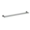 Otus Slimline SS304 Double Towel Rail 900 mm In Gun Metal 