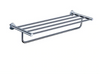 Lollypop Chrome Towel Rack -  Two Layer